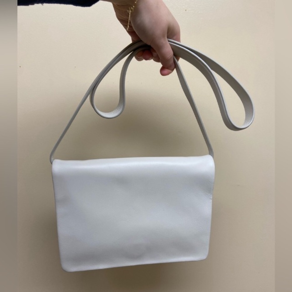 Tanned Leather Crossbody Bag with Flap , Limited Edition | Zara